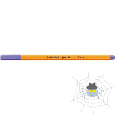 STABILO Point 88 rostirón, tűfilc 0,4 mm - halvány lila