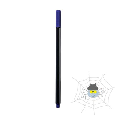 Rostirón, tűfilc vízbázisú, 0,4 mm, hatszögletű - lila