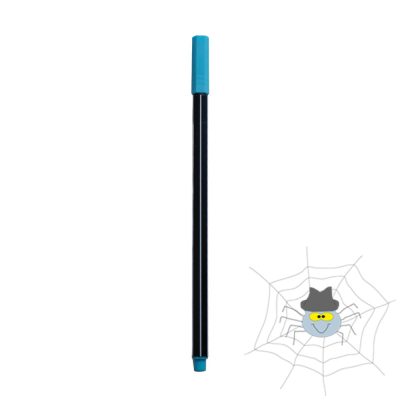 Rostirón, tűfilc vízbázisú, 0,4 mm, hatszögletű - világoskék