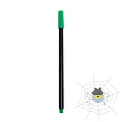 Rostirón, tűfilc vízbázisú, 0,4 mm, hatszögletű - világoszöld