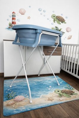 Tega Baby stabil fém kádállvány összecsukható babakádhoz 