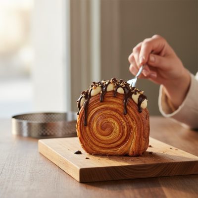 New York Rolls karika, perforált, 10,5x3,5 cm - de Buyer
