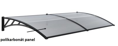 ROJAPLAST PÓTPANEL bejárati előtetőhöz - CICI5-höz