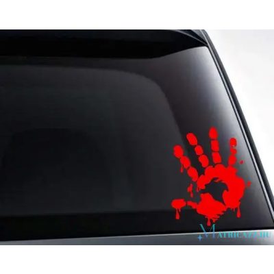 Horror véres kéznyom tuning matrica