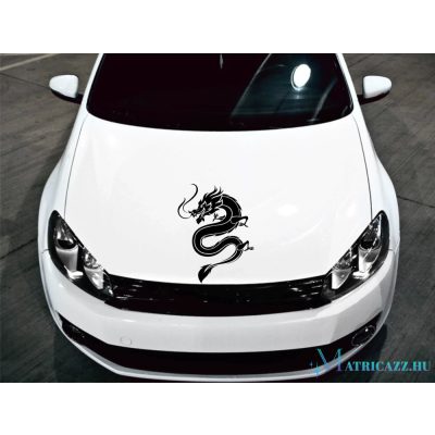 Sárkány tuning matrica (30x40 cm)