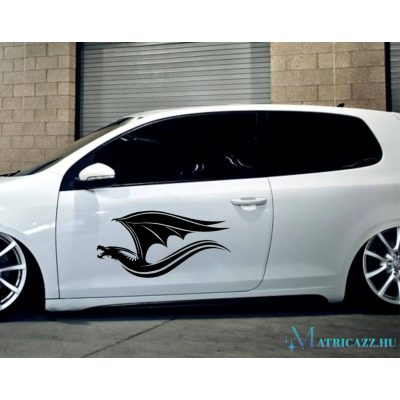 Repülő sárkány tuning matrica (30x61 cm)