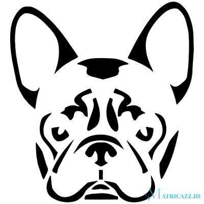 Francia bulldog matrica 6