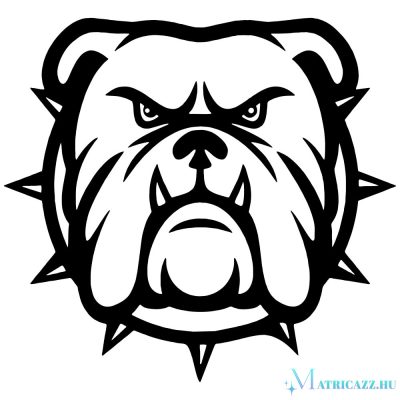 Angol bulldog matrica 7