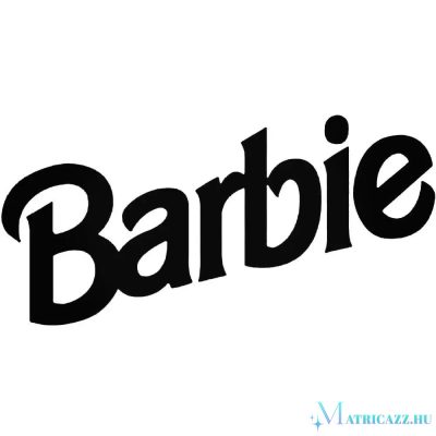 Barbie Felirat - Szélvédő matrica