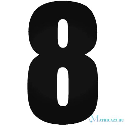 8 - Szélvédő matrica