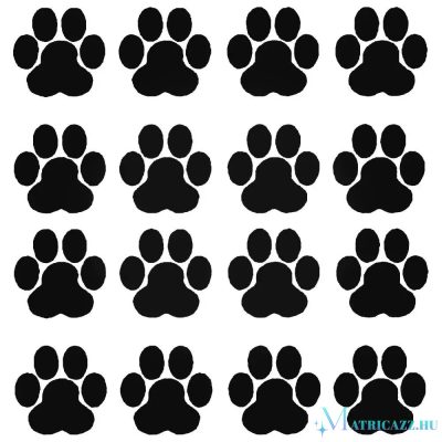 Kutya tappancs szett matrica