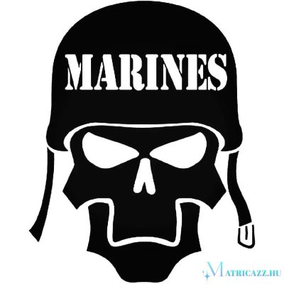 Tengerészgyalogos koponya Autómatrica