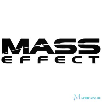 Mass Effect videójáték matrica