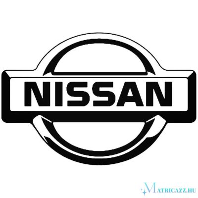 Nissan logó matrica