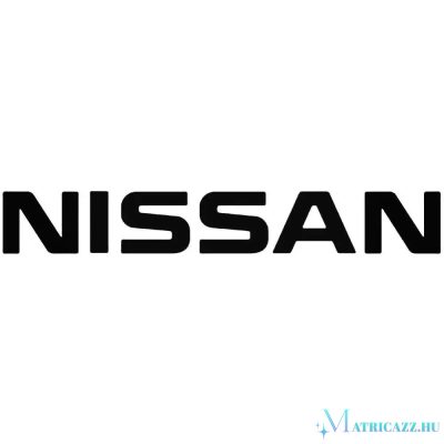 Nissan embléma matrica