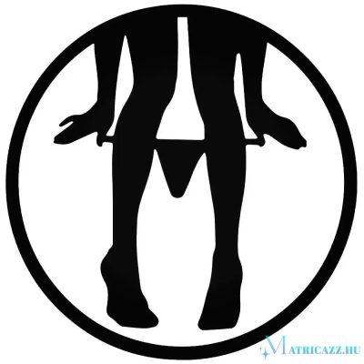 Bugyi ledobás "1" - Szélvédő matrica