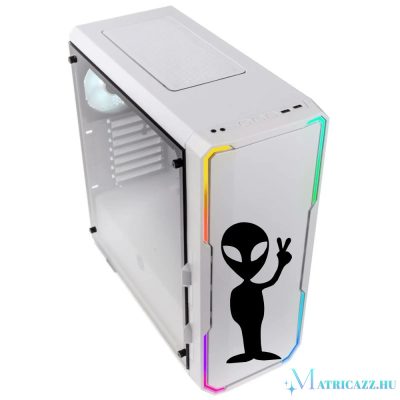 Alien Peace - Szélvédő matrica