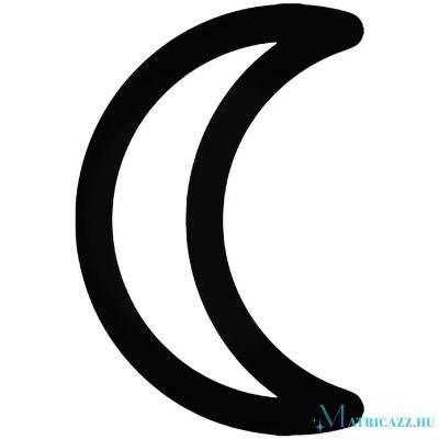 Rajzolt félhold Autómatrica