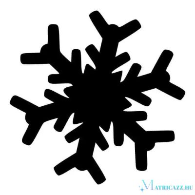 Hópehely "9" matrica