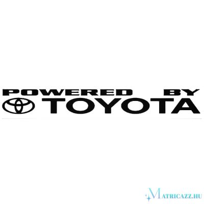 Powered by Toyota matrica