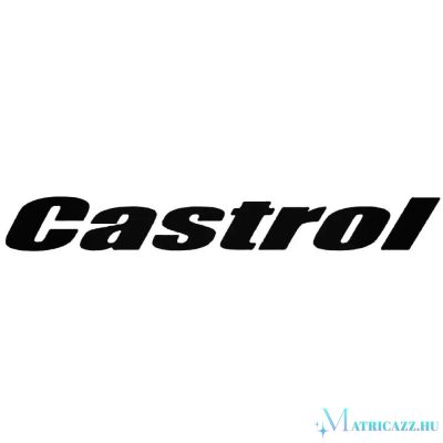 Castrol felirat - Szélvédő matrica