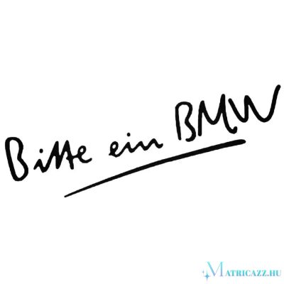 Bitte ein BMW matrica