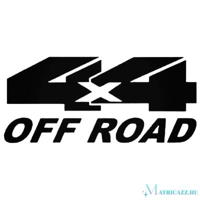 4x4 OFF ROAD "15" - Szélvédő matrica
