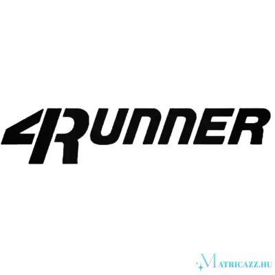 4Runner "2" - Szélvédő matrica