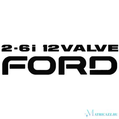 12 Value Ford - Szélvédő matrica