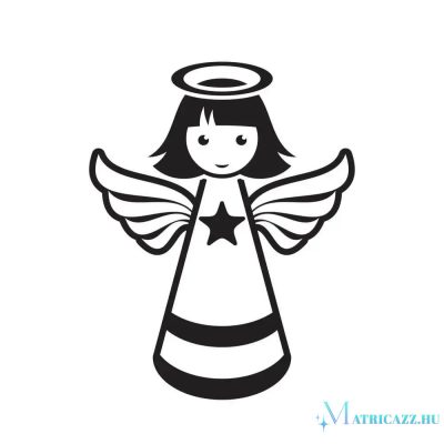 Kicsi csillagos angyalka Matrica