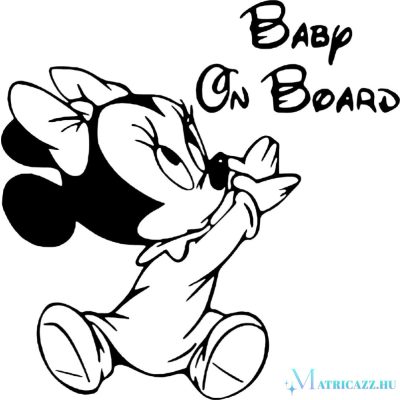 Minnie Baby on Board autómatrica