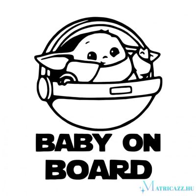 Baby Yoda matrica