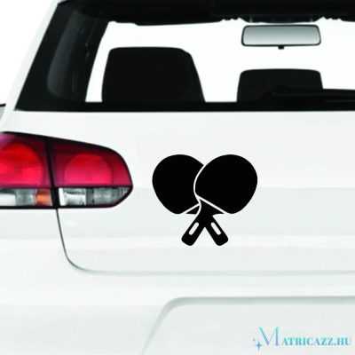 Ping pong ütők matrica