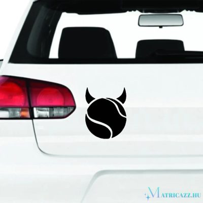 Ördögi teniszlabda matrica