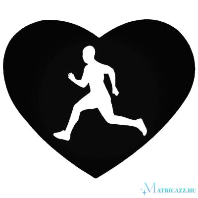 Futni szerető ember matrica