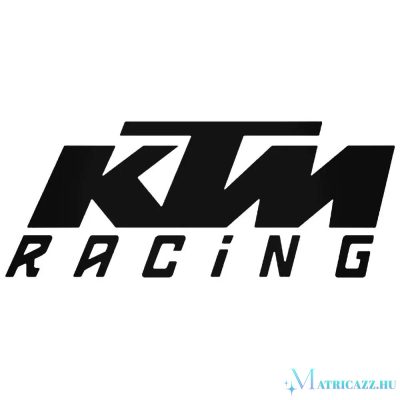 KTM Racing bicikli matrica