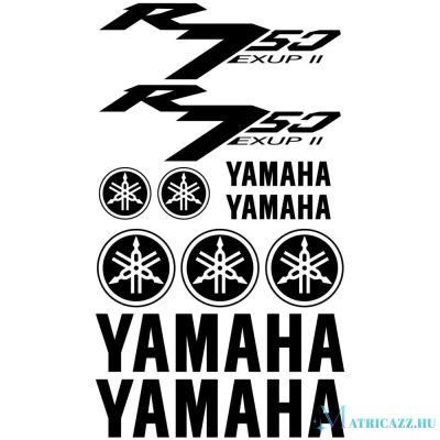 Yamaha R750 matrica szett