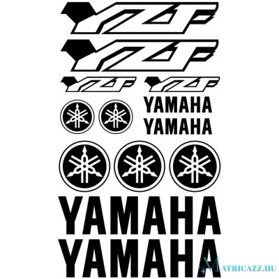 Yamaha YZF matrica szett