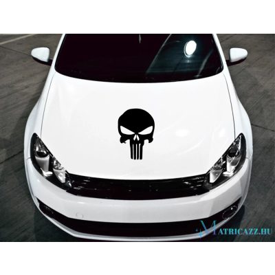 Megtorló motorháztető matrica