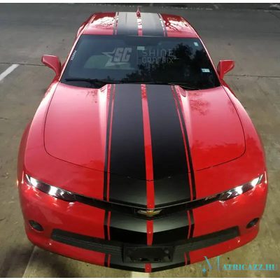 Szabványos 2 tuningcsík matrica