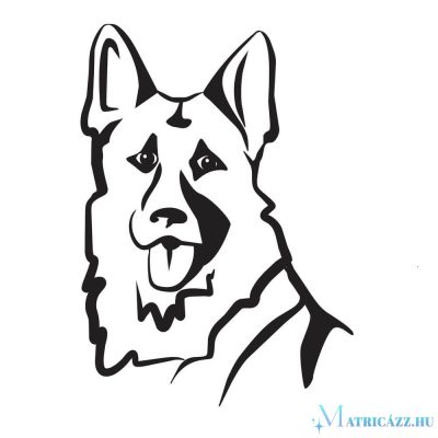 Németjuhász matrica 15