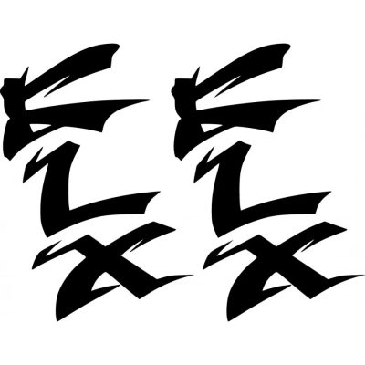 Kawasaki FLX matrica szett