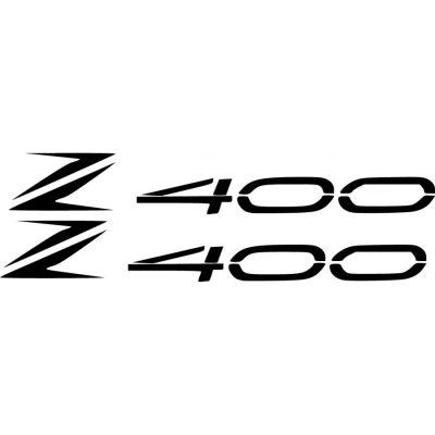 Kawasaki Z400 matrica szett