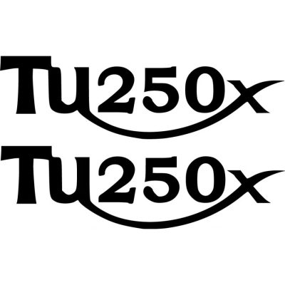 Suzuki TU250x matrica szett