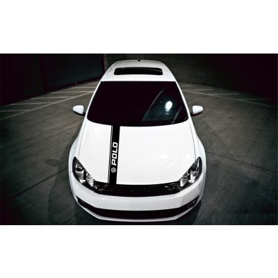 VW Polo motorháztető matrica 135 cm