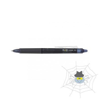 Rollertoll PILOT Frixion Clicker Point tűhegyű nyomógombos radírozható 0,25 mm kékes-fekete