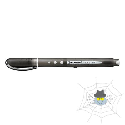 Rollertoll STABILO worker colorful fekete