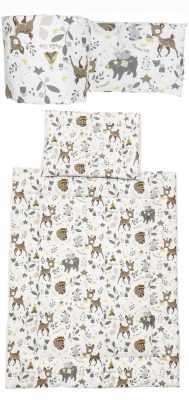 Bébi pamut 3 részes ágynemű