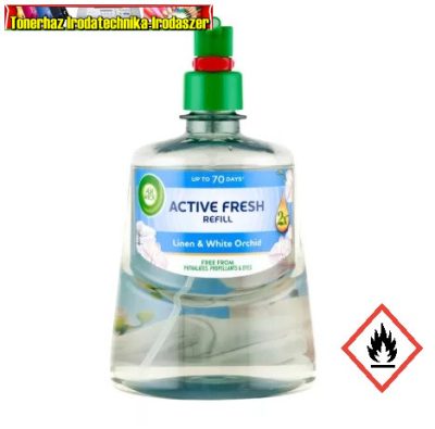 Air Wick Active Fresh utántöltő Pamut és Fehér Orchidea - 228 ml