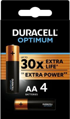 DURACELL Optimum Ceruza K4 MN1500 4 db (20/karton)